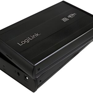 LogiLink Boîtier pour disque dur SATA 3,5", USB 3.0, noir