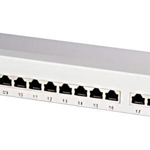 LogiLink Panneau de brassage 19" Cat. 6, blindé, 1 U,