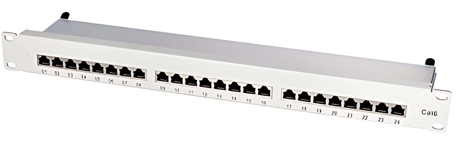 LogiLink Panneau de brassage 19" Cat. 6, blindé, 1 U,