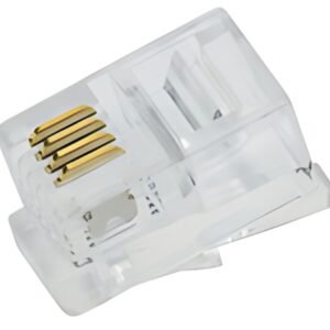 LogiLink Connecteur RJ10 pour câble plat, non blindé