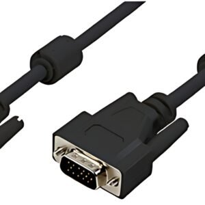 LogiLink Câble VGA pour moniteur, mâle - mâle, noir, 20 m
