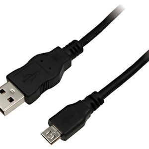 LogiLink Câble USB 2.0, USB-A - micro USB-B mâle, 1,8 m