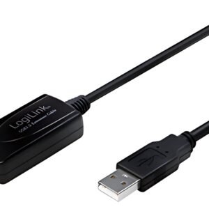 LogiLink Rallonge USB 2.0, 25 m