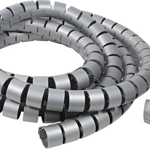 LogiLink Attache-câbles, 1,5 m, diamètre: 25 mm, gris
