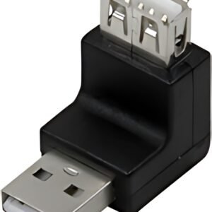 LogiLink Adaptateur USB 2.0, USB-A mâle- femelle, 270 degrés