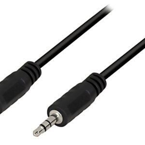 LogiLink Câble audio, 2 x jack mâle 3,5 mm, 0,2 m