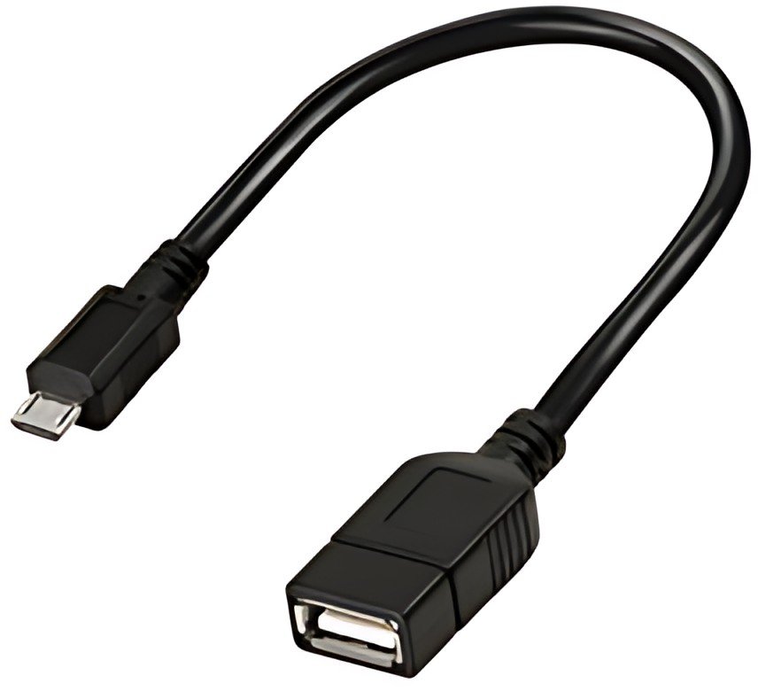 LogiLink Câble USB, micro USB mâle - USB femelle