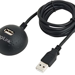 LogiLink Rallonge USB 2.0, avec station d'accueil
