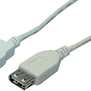 LogiLink Rallonge USB 2.0, gris, 3,0 m