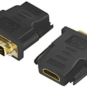 LogiLink Adaptateur HDMI femelle - DVI-D 24+1 mâle, noir