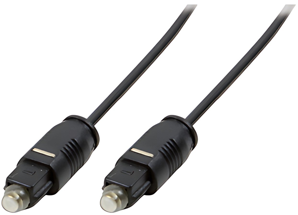 LogiLink Câble audio, Toslink mâle Toslink mâle, 1 m