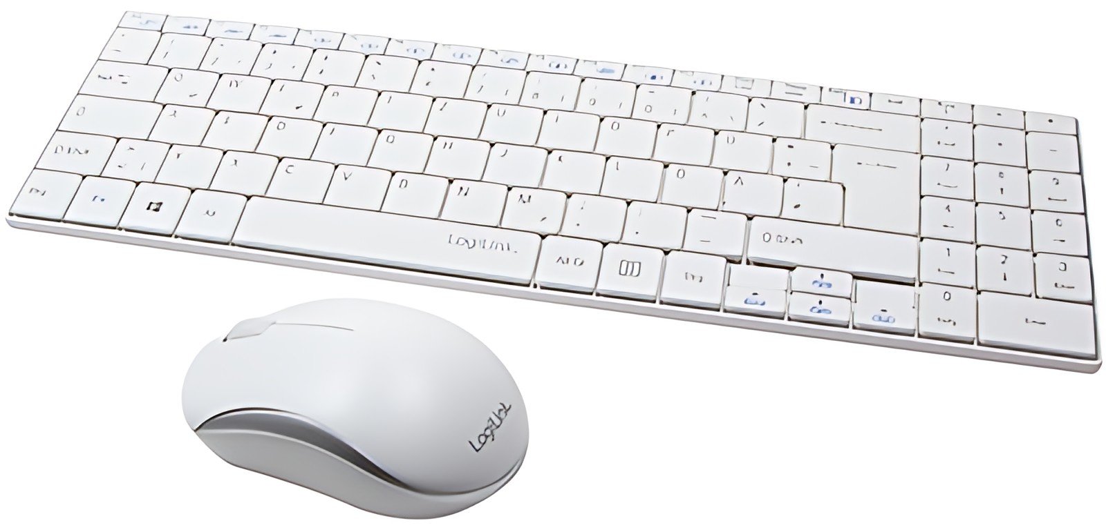 LogiLink Desktop Set, sans fil, 32 canaux bidirectionnels, blanc