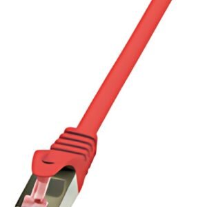 LogiLink Câble patch, Cat. 6, S/FTP, 2 m, rouge