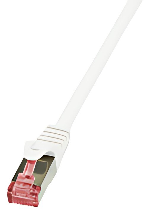 LogiLink Câble patch, Cat. 6, S/FTP, 15 m, blanc