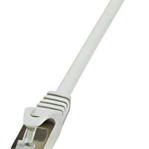 LogiLink Câble patch, Cat. 6, F/UTP, 2,0 m, gris, gaine en