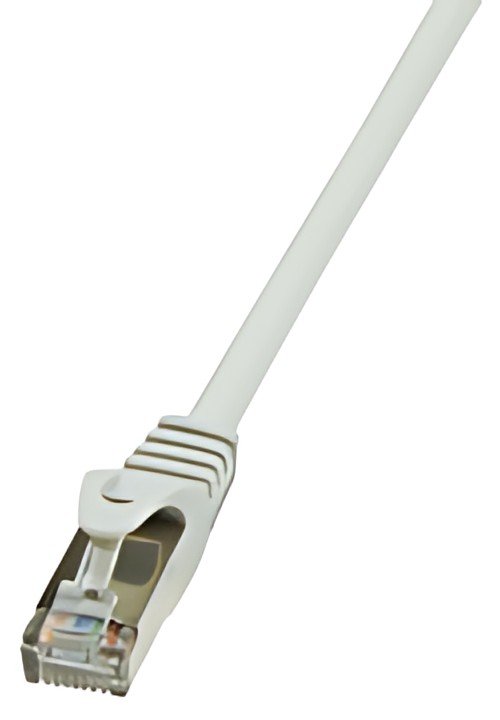 LogiLink Câble patch, Cat. 6, F/UTP, 5,0 m, gris, gaine en