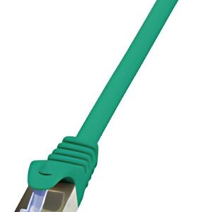 LogiLink Câble patch, Cat. 6A, S/FTP, 5,0 m, vert