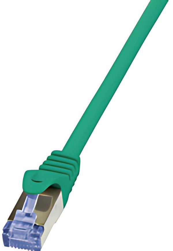 LogiLink Câble patch, Cat. 6A, S/FTP, 5,0 m, vert