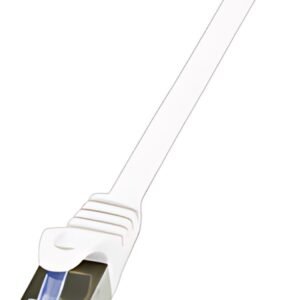 LogiLink Câble patch, Cat. 6A, S/FTP, 7,5 m, blanc
