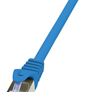 LogiLink Câble patch, Cat. 6A, S/FTP, 7,5 m, bleu