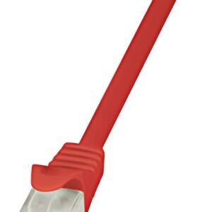 LogiLink Câble patch EconLine, Cat. 6, U/UTP, 0,25 m, rouge