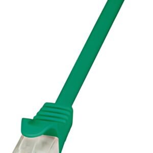 LogiLink Câble patch EconLine, Cat. 6, U/UTP, 0,25 m, vert