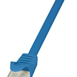 LogiLink Câble patch EconLine, Cat. 6, U/UTP, 0,5 m, bleu