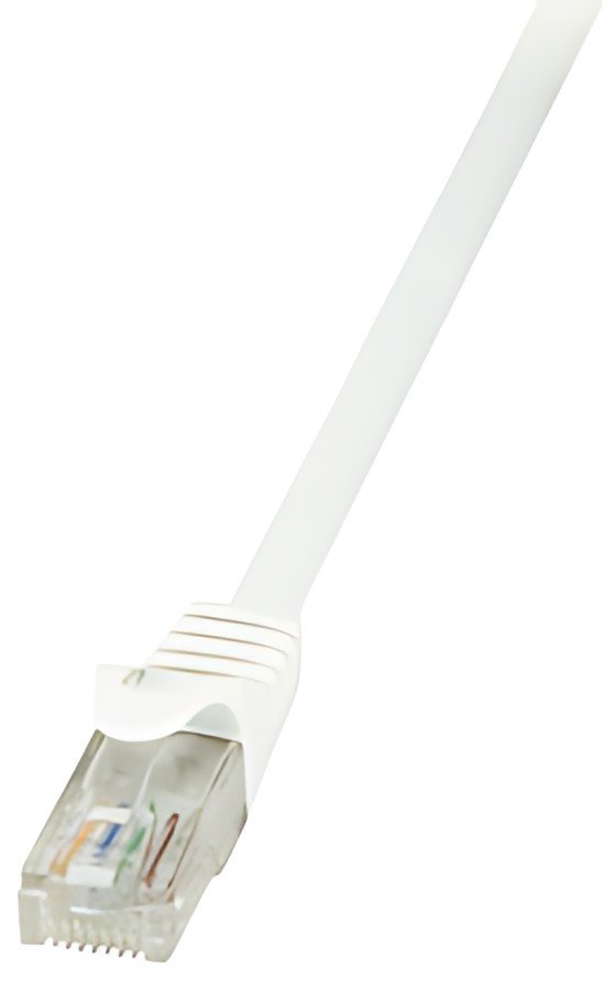 LogiLink Câble patch EconLine, Cat. 6, U/UTP, 2 m, blanc