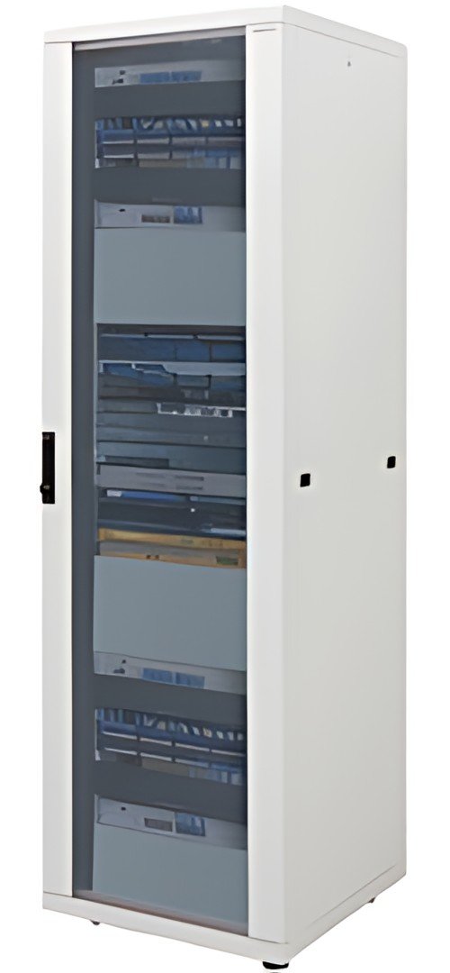 LogiLink Baie réseau 19", 16 U, gris clair (RAL7035)