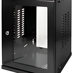 LogiLink Coffret mural 10" SoHo, monté, 8 U, noir