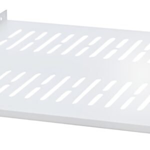 LogiLink Etagère 19", 2 U, montage fixe, (P)400 mm, gris
