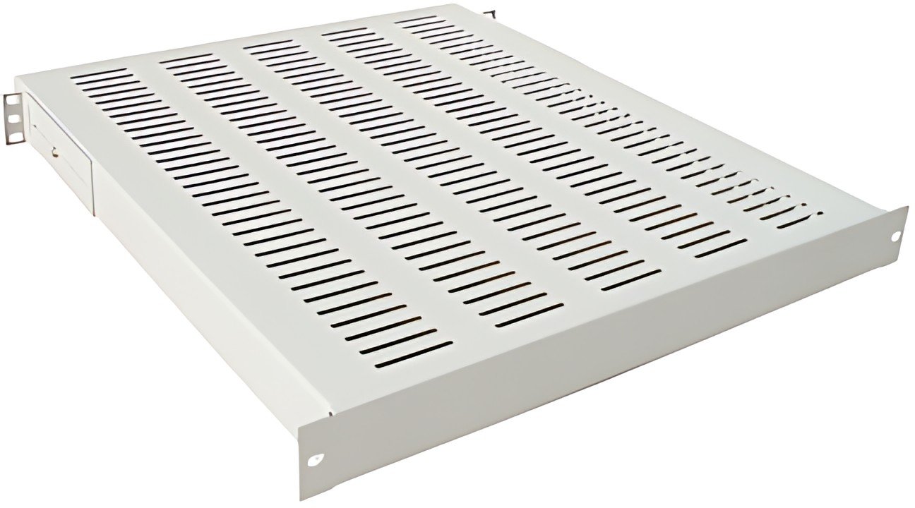 LogiLink Etagère 19" pour charges lourdes, 1 U, (P)400 mm