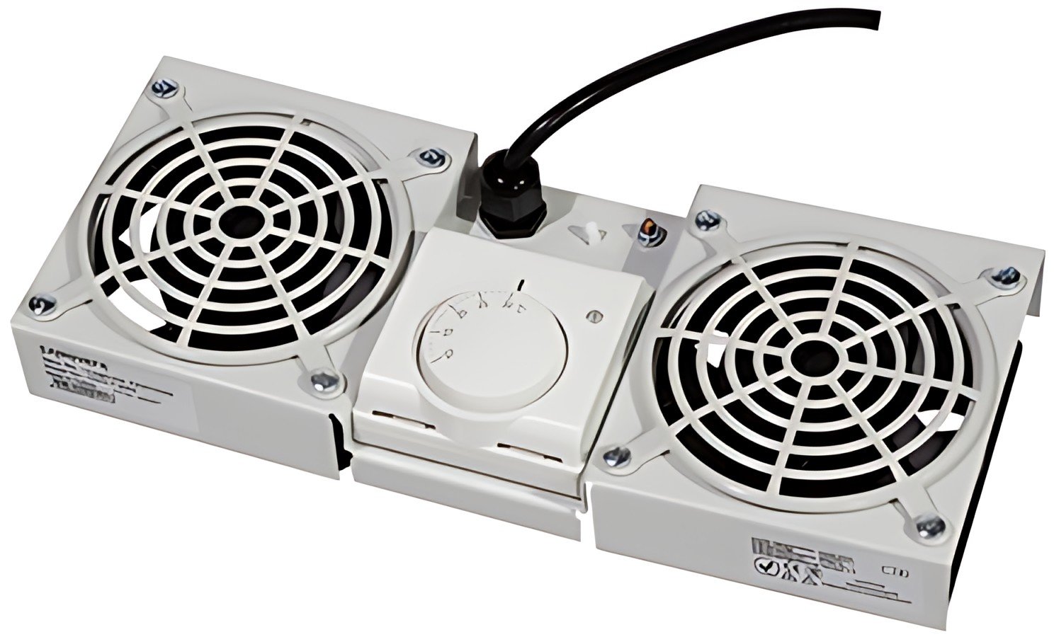 LogiLink Unité de ventilation de toit pour coffrets muraux