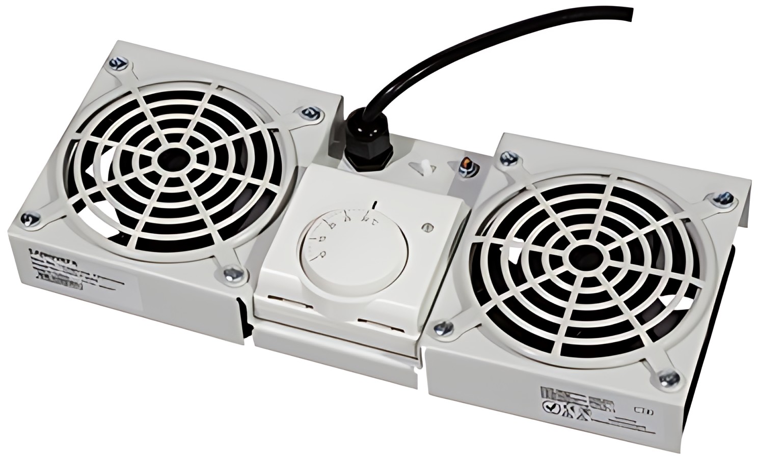 LogiLink Unité de ventilation de toit pour coffrets muraux