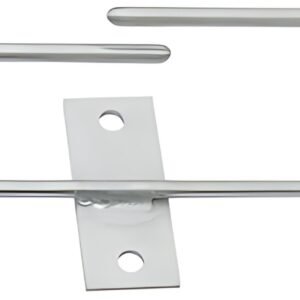 LogiLink Anneaux guide câbles, 170 x 80 mm, gris clair