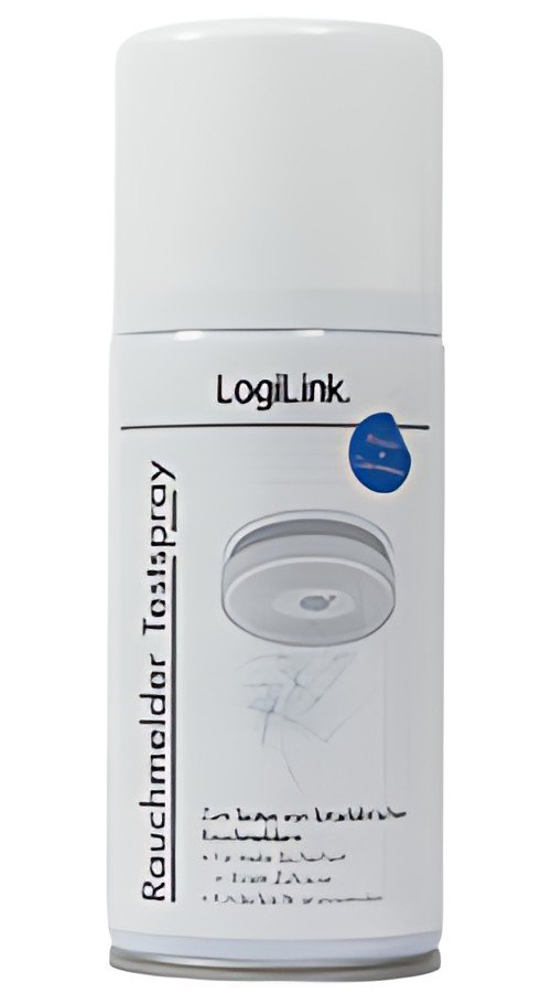 LogiLink Spray testeur pour détecteur de fumée, 150 ml