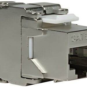 LogiLink Module keystone Cat.6A, classe EA, blindé, gris