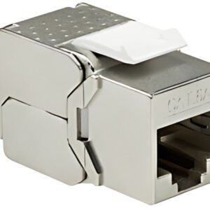 LogiLink Module Keystone Cat.6A, classe EA, blindé, gris