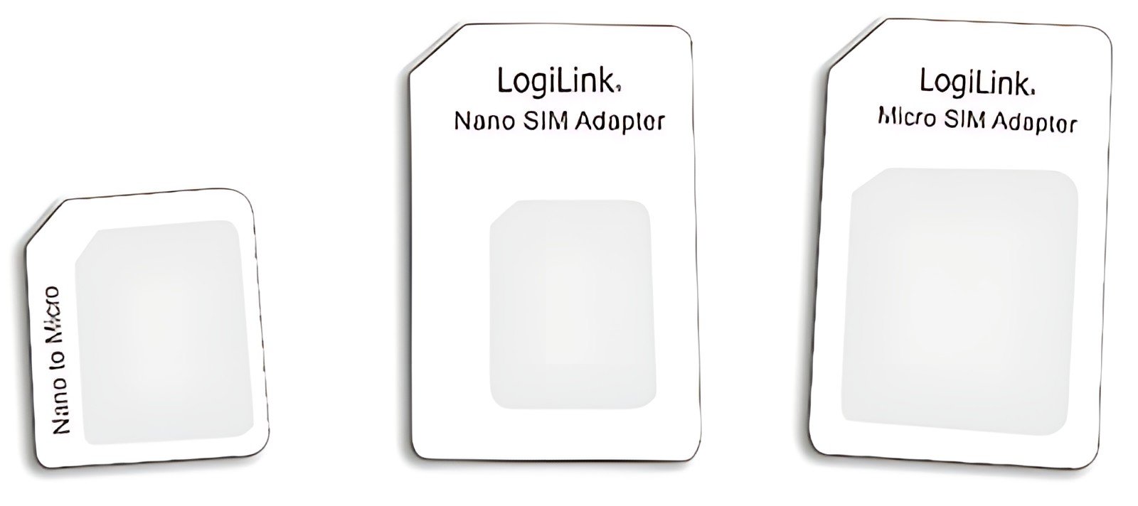 LogiLink Kit adaptateur de carte SIM nano/ micro / standard