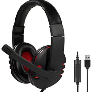 LogiLink Casque audio USB grande qualité, avec microphone