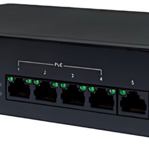 LogiLink Switch de bureau Fast Ethernet PoE, 5 ports