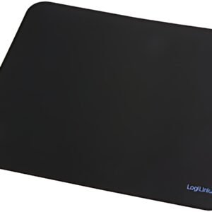 LogiLink Tapis de souris Gaming, noir