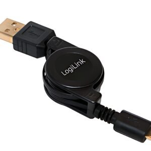 LogiLink Câble micro USB OTG, mâle - femelle