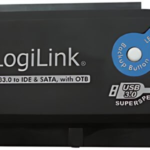LogiLink Adaptateur USB 3.0 - IDE & SATA avec fonction OTB