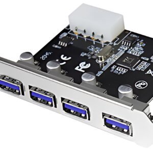 Logilink Carte PCI Express USB 3.0, 4 ports, 5 Gbps