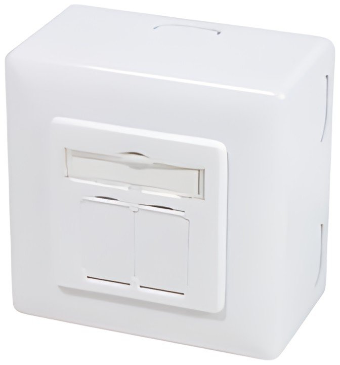 LogiLink Boîtier d'encastrement et en saillie, Cat.6