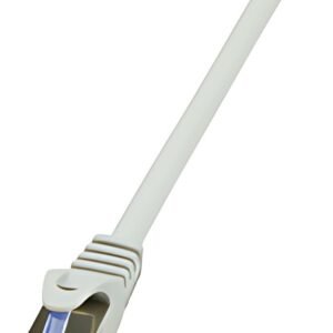 LogiLink Câble patch PrimeLine, Cat. 6A, S/FTP, 0,5 m, gris