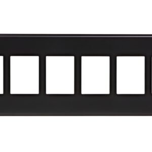 LogiLink Panneau de brassage keystone 10", noir