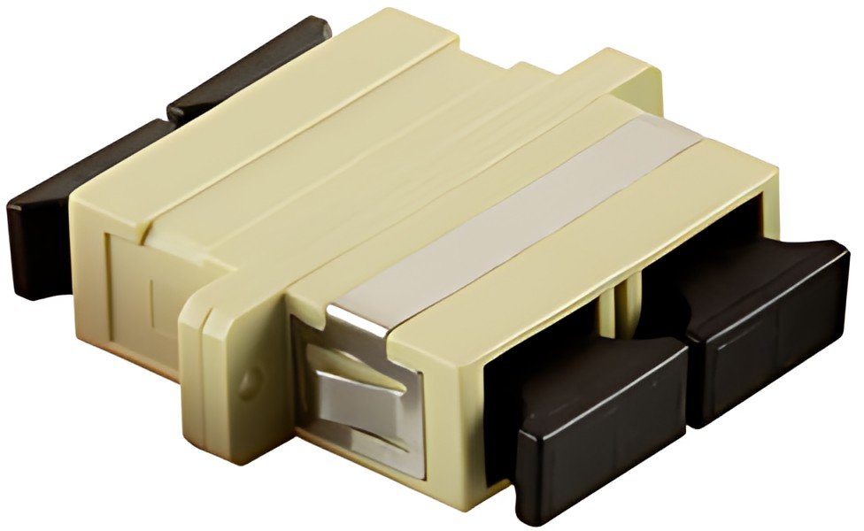 LogiLink Coupleur à fibre optique femelle, 2 x SC-Duplex,