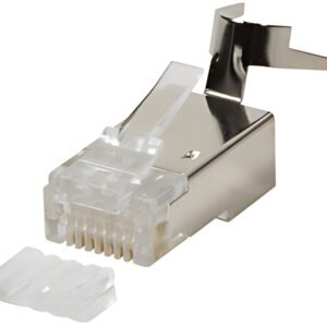 LogiLink Connecteur RJ45 mâle, Cat. 6A/Cat. 8.1A, blindé